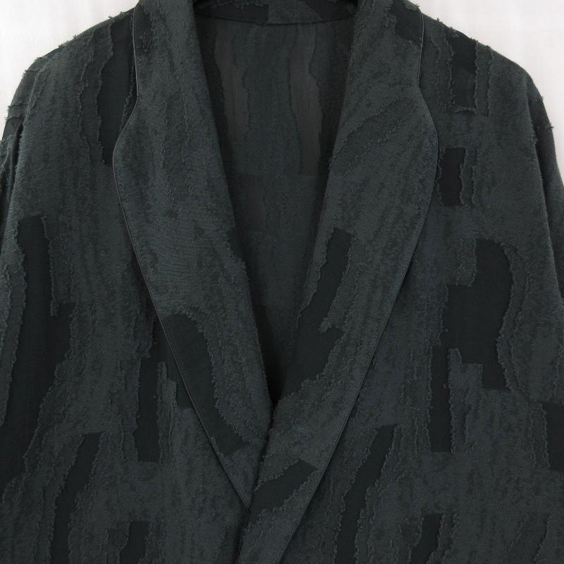 未使用 IRENISA イレニサ SHAWL COLLAR GOWN COAT IH-22SS-C007-KO 