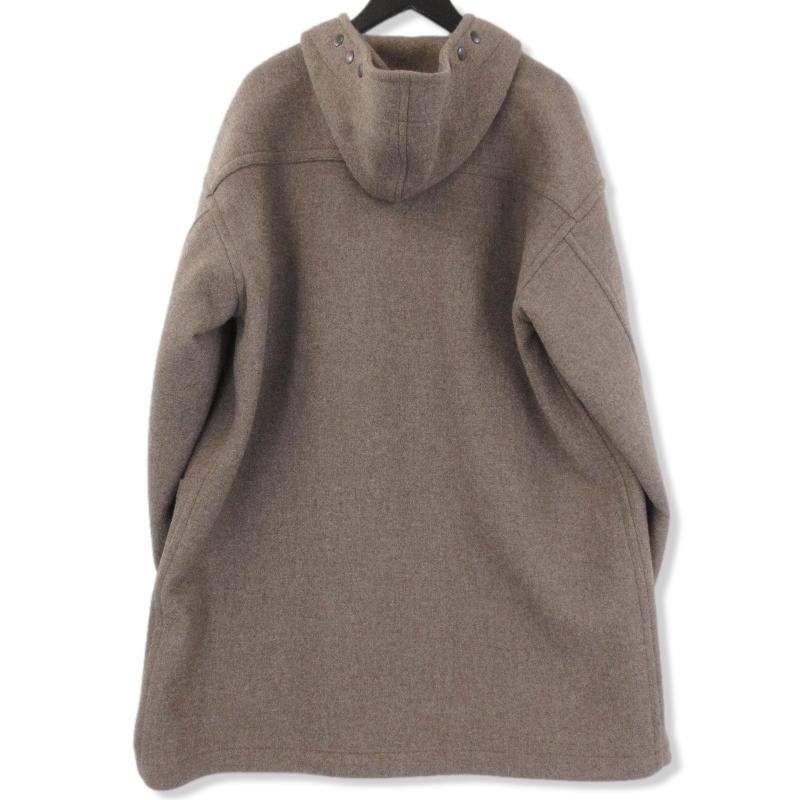 美品 HERILL ヘリル ダッフルコート 21-020-HL-8040-3 ブラック 美品 HERILL ヘリル ダッフルコート 21-020-HL-8040-3 ブラック