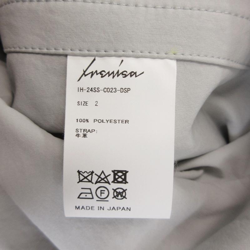 ジャケット・アウター IRENISA STAND COLLAR COAT LEATHER STRAP LEATHER -COLLAR JACKET | IRENISA