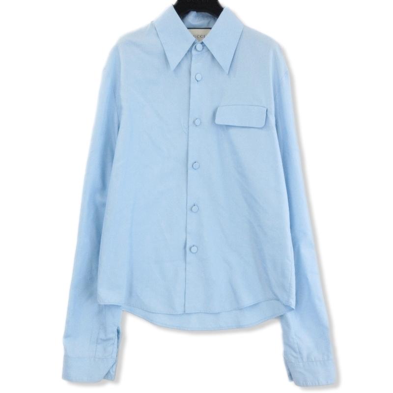GUCCI グッチ 長袖シャツ 511300 Z6498 シルク ブラウス GUCCI グッチ 長袖シャツ 511300 Z6498 シルク ブラウス