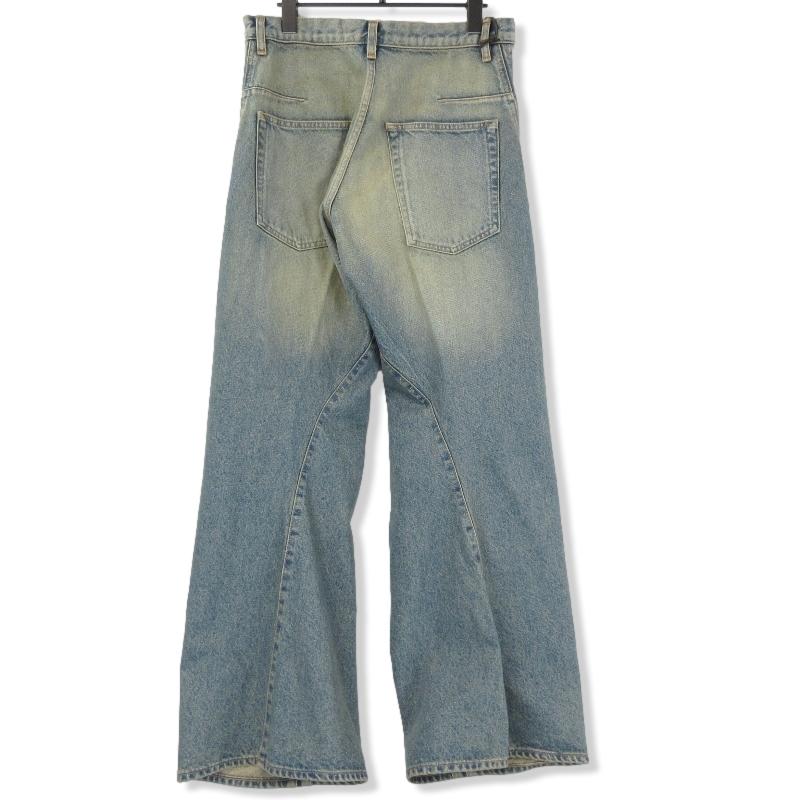 未使用 NVRFRGT ネヴァーフォーゲット 3D Twisted Wide Leg 未使用 NVRFRGT ネヴァーフォーゲット 3D Twisted Wide Leg
