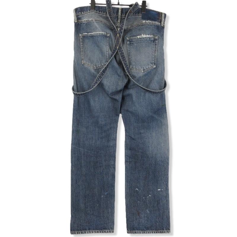 visvim VISVIM ビズビム サスペンダー付きデニムパンツ visvim VISVIM ビズビム サスペンダー付きデニムパンツ