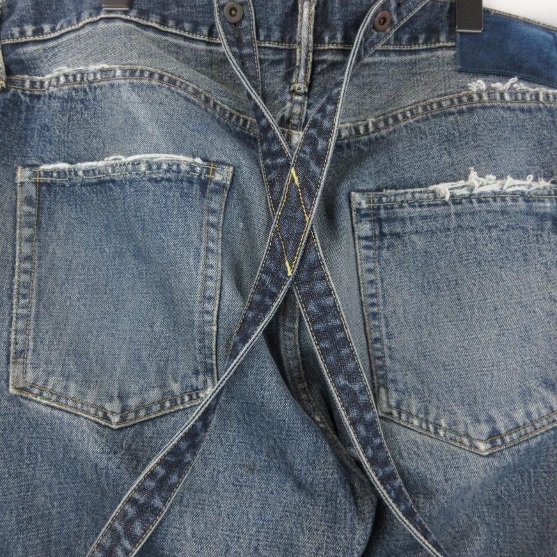 visvim VISVIM ビズビム サスペンダー付きデニムパンツ visvim VISVIM ビズビム サスペンダー付きデニムパンツ