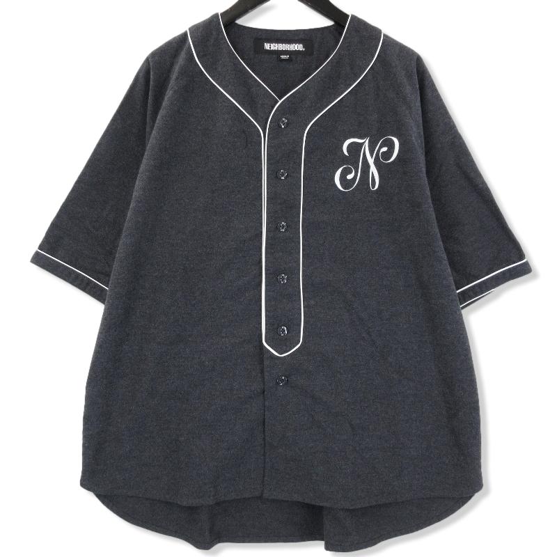 NEIGHBORHOOD ネイバーフッド 24SS 半袖ベースボールシャツ 241QNH 