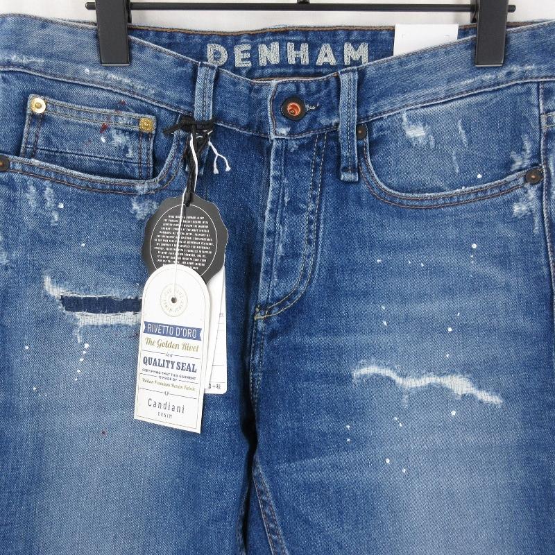 未使用 DENHAM デンハム RAZOR GRBJ 01-17-05-11-001 レイザー デニム 
