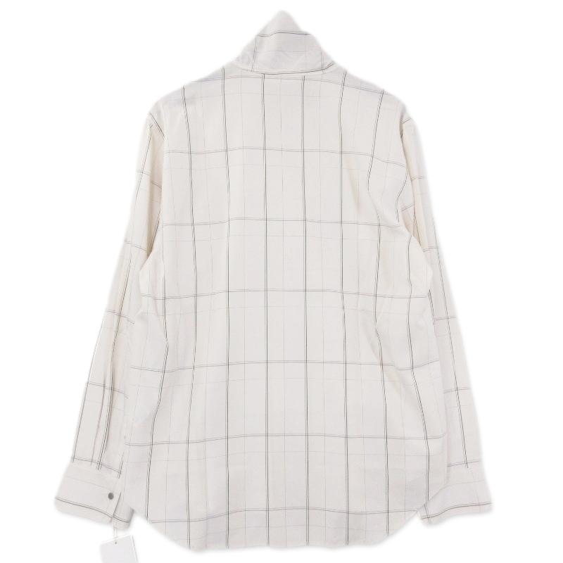 未使用 IRENISA イレニサ HIGH NECKED PULLOVER SHIRT IH-21FW-B007-TB 