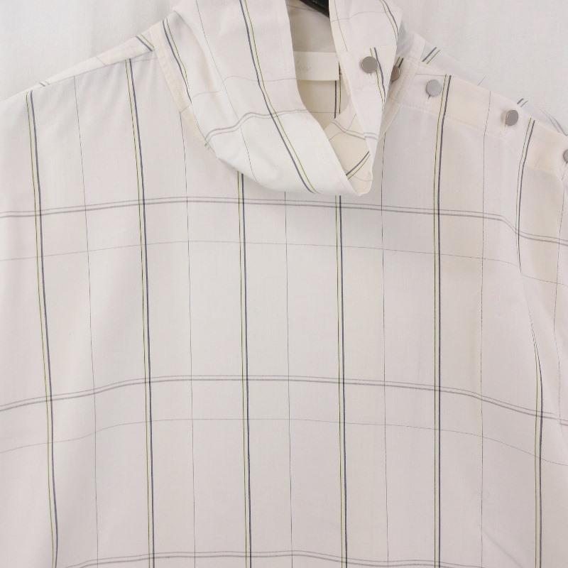 未使用 IRENISA イレニサ HIGH NECKED PULLOVER SHIRT IH-21FW-B007-TB 