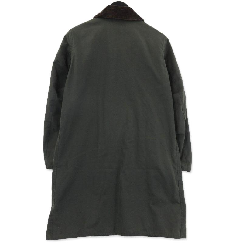 Barbour 美品 バブアー SL BORDER オイルドクロス ボーダー 裏地 