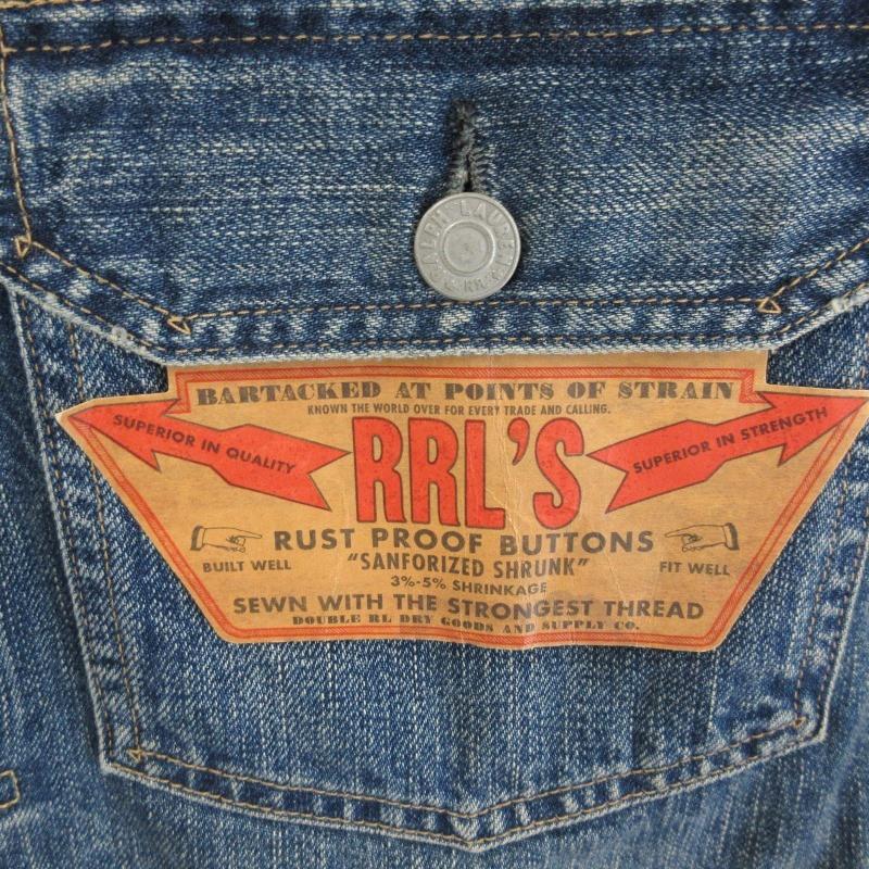 RRL type 2nd denim jacket ダメージ加工