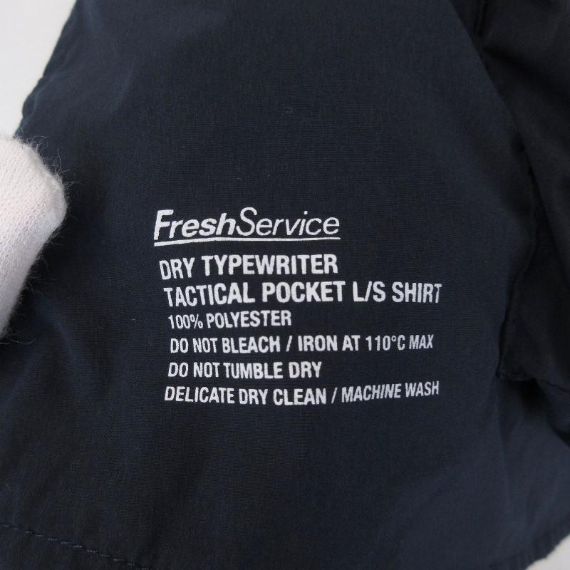 美品 FreshService フレッシュサービス タイプライターシャツ FSC241 