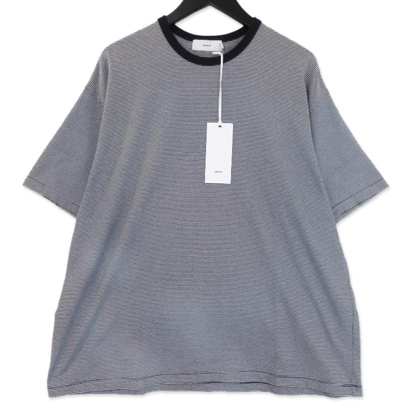 美品 Graphpaper グラフペーパー 半袖Tシャツ GU241-70116B Narrow 