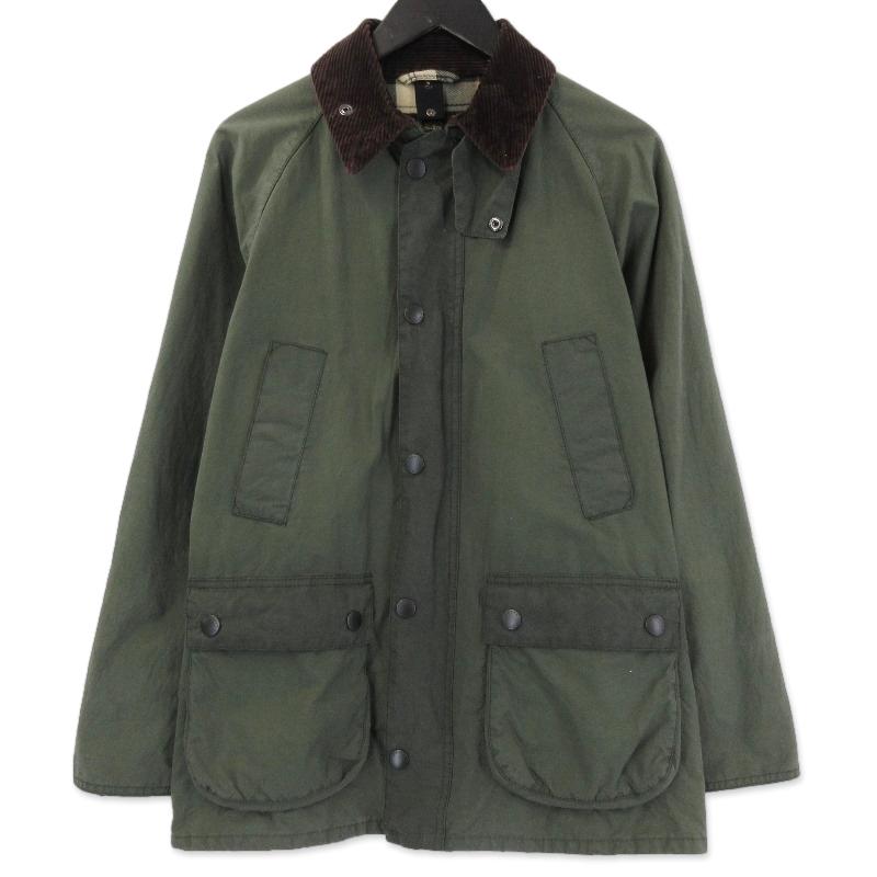 Barbour BEDALE ビデイルOS 34 ノンワックス オリーブ(Barbour Barbour BEDALE ビデイルOS 34 ノンワックス オリーブ(Barbour