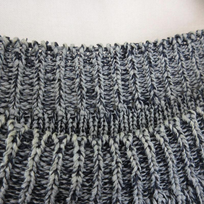 YOKE ヨーク ニット YK21SS0224S LARGE MESHED CREW NECK RIB YOKE ヨーク ニット YK21SS0224S LARGE MESHED CREW NECK RIB