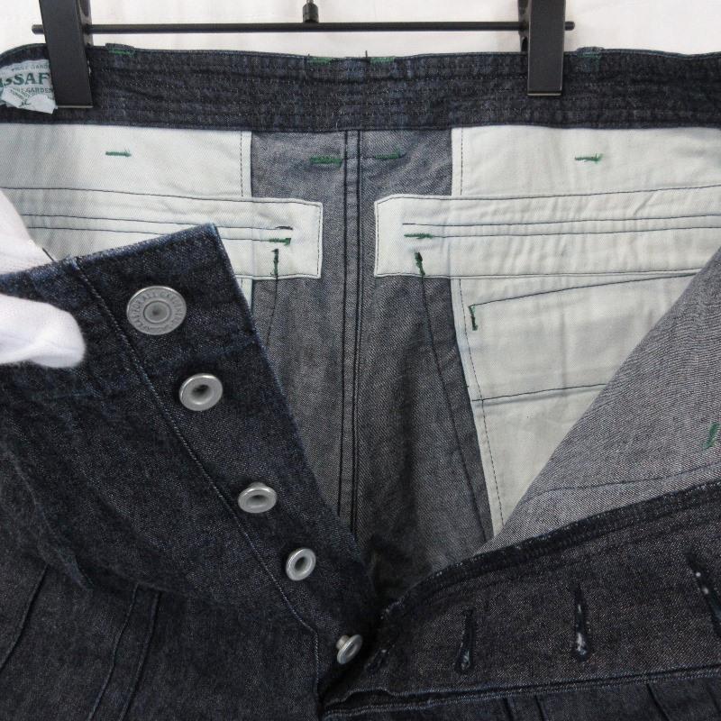 SASSAFRAS ササフラス デニムパンツ BOTANICAL SCOUT PANTS ボタニカル 