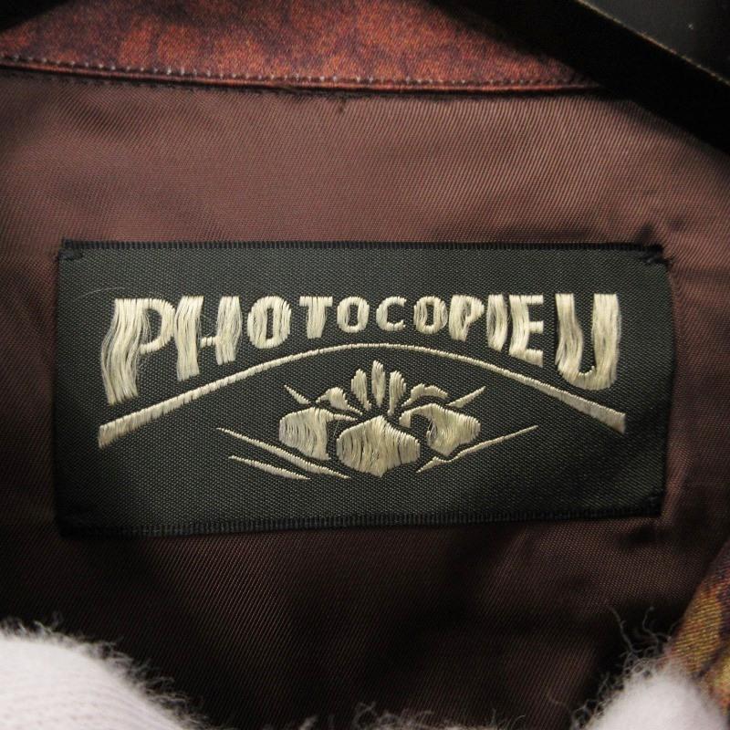 未使用 PHOTOCOPIEU フォトコピュー 長袖シャツ 212NRA NORA UTILITY 