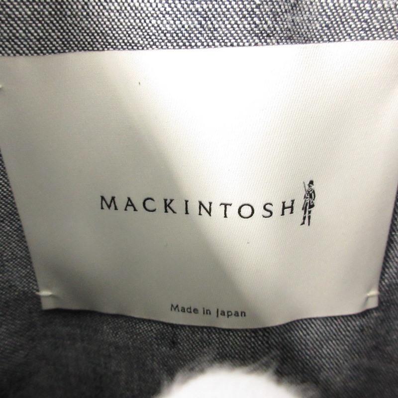 Mackintosh 未使用 MACKINTOSH マッキントッシュ デニム ステンカラー