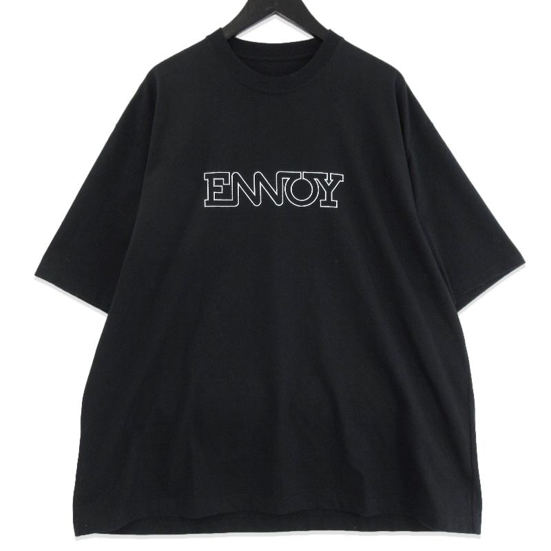 ENNOY エンノイ 半袖エレクトリックロゴTシャツ SS24BRENCT01NTL ENNOY エンノイ 半袖エレクトリックロゴTシャツ SS24BRENCT01NTL