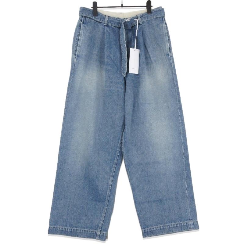未使用 Graphpaper グラフペーパー 24AW Selvage Denim Belted Pants  