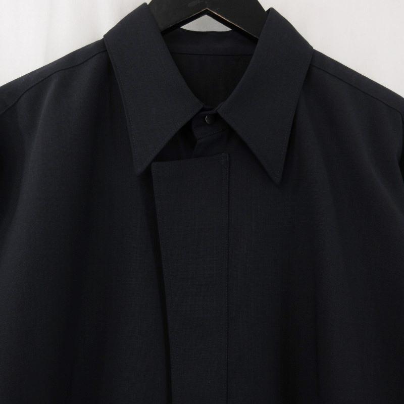 トップス irenisa 23ss ORNAMENTAL FLY FRONT SHIRT イレニサのオーナメンタル フライフロントシャツ | HUES 福岡