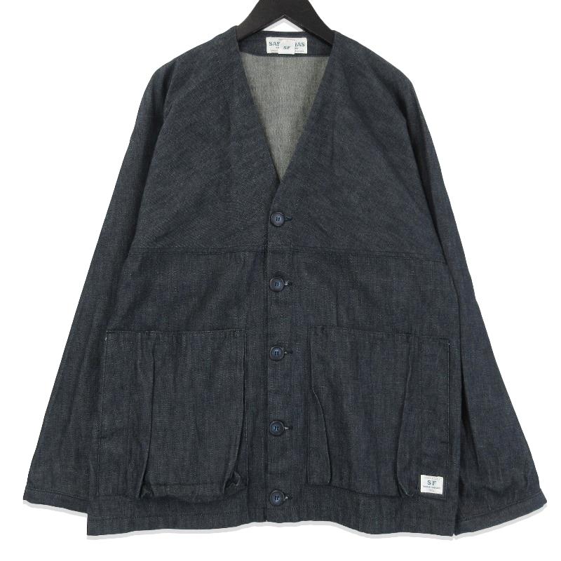 SASSAFRAS 美品 ササフラス Digs Crew Carde Jacket SF-242094