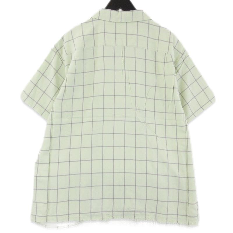 未使用 ANCELLM アンセルム 半袖シャツ ANC-SH36-A 24SS RAYON