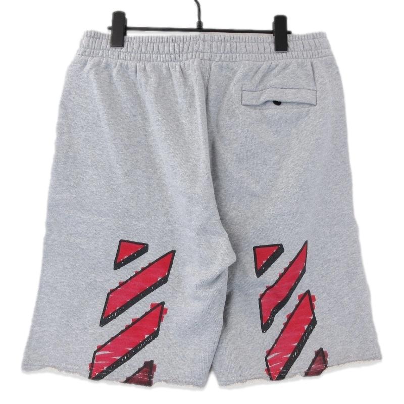 off white 美品 Off-White オフホワイト スウェットショーツ  