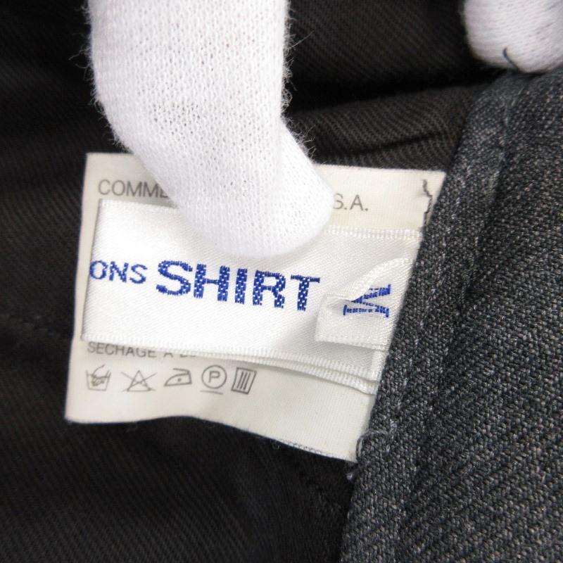 COMME des GARCONS SHIRT サイドアジャスター スラックス COMME des GARCONS SHIRT サイドアジャスター スラックス COMME