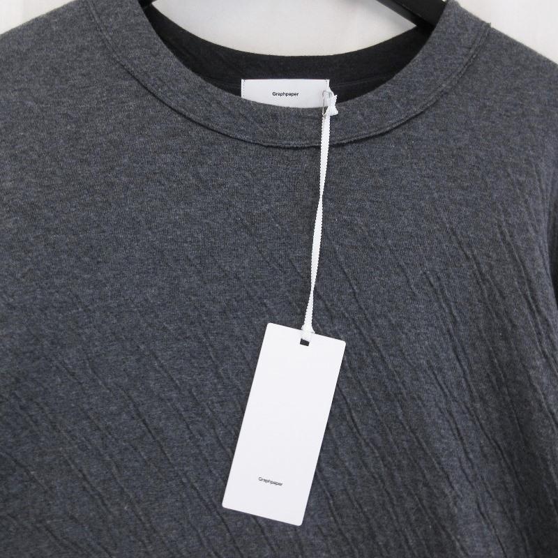 Graphpaper グラフペーパー 長袖Tシャツ GM241-70094 Double Graphpaper グラフペーパー 長袖Tシャツ GM241-70094 Double
