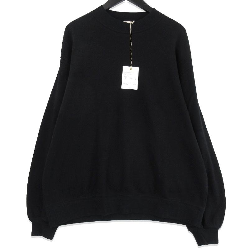 未使用 ULTERIOR アルテリア コットンカシミヤ ミニ ハニカム モック 