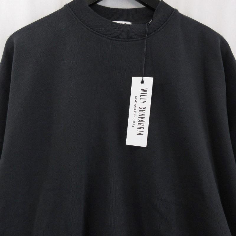 美品 WILLY CHAVARRIA ウィリーチャバリア スウェット BOMBER CREW