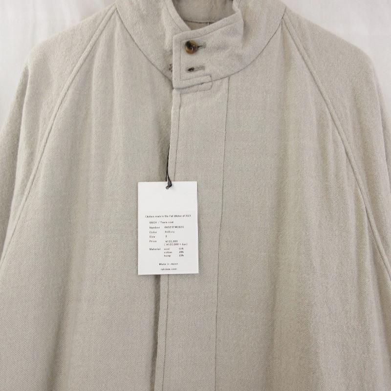 未使用 RAKINES ラキネス SWCH Tears coat 06S21FW082C