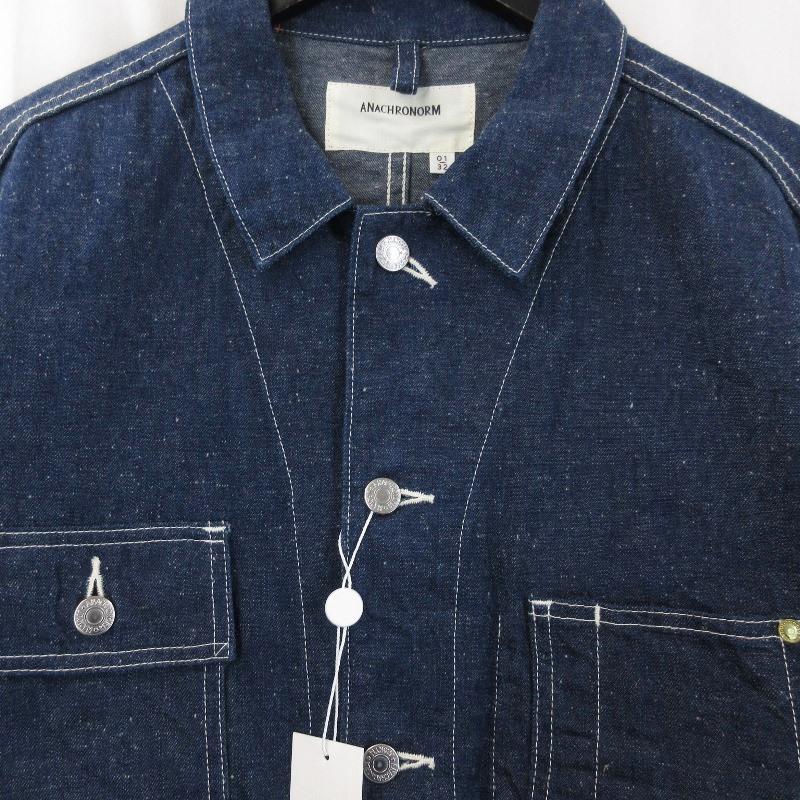 未使用 ANACHRONORM アナクロノーム DENIM COVERALL NM-JK04 未使用 ANACHRONORM アナクロノーム DENIM COVERALL NM-JK04