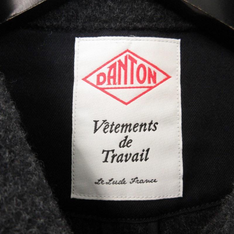 DANTON ダントン 丸襟 ウール モッサジャケット JD-8237 WOM