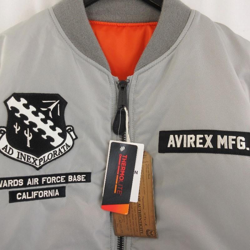 未使用 AVIREX アビレックス MA-1 フライトジャケット 6182185 X