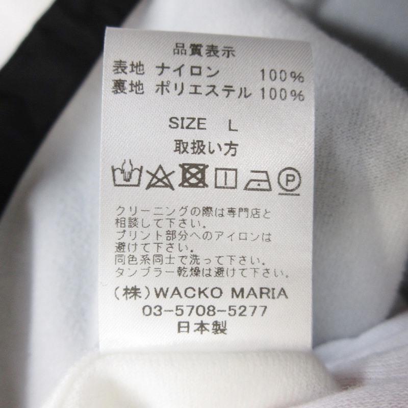 WACKO MARIA 未使用 ワコマリア コーチジャケット 25SS-WMO-BL11 WACKO MARIA 未使用 ワコマリア コーチジャケット 25SS-WMO-BL11