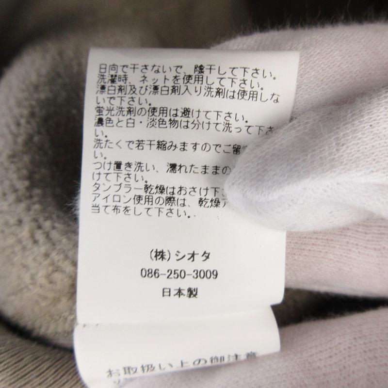 未使用 CIOTA シオタ クルーネックスウェット CSLM-133-PL Crewneck  