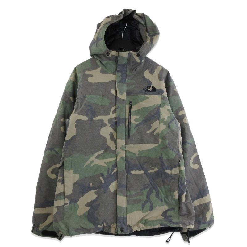 The North Face カモフラージュジャケット XL THE NORTH FACE ノースフェイス ゼウストリクライメートジャケット
