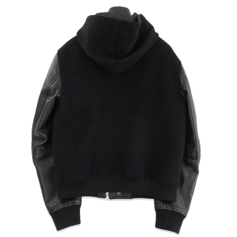 EMMETI エンメティ フーディブルゾン URBINO ウルビーノ 黒 48 EMMETIエンメティ フーディブルゾン URBINO NAPPA BLACK | ITAL STYLE WEAR