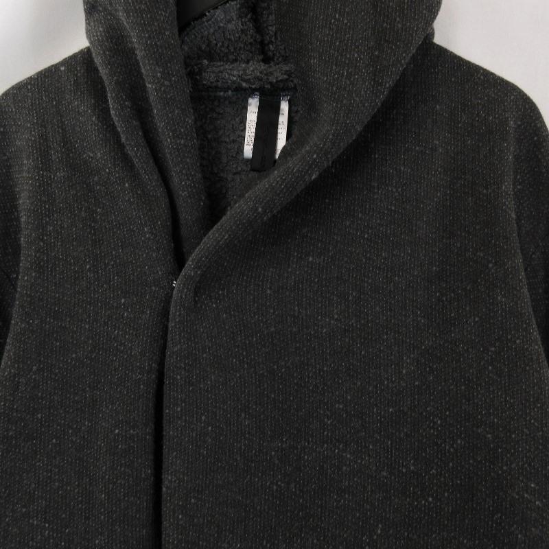 WARE ウェア 墨染フーデッドジャケット CARBON 裏ボア 日本製 ブラック  