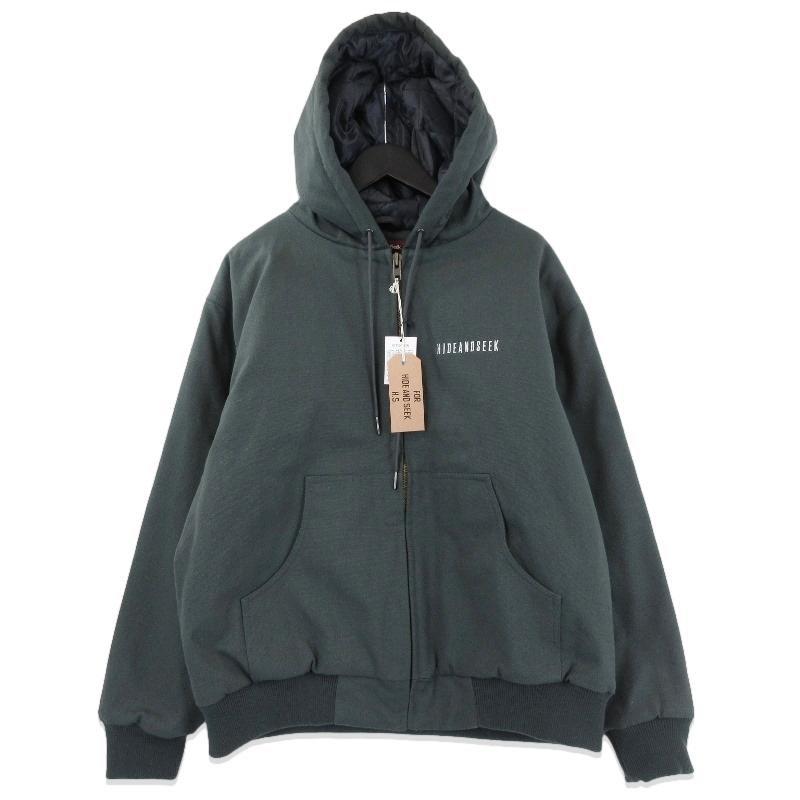 未使用 HideandSeek ハイドアンドシーク 24AW フーデッド ワーク 未使用 HideandSeek ハイドアンドシーク 24AW フーデッド ワーク