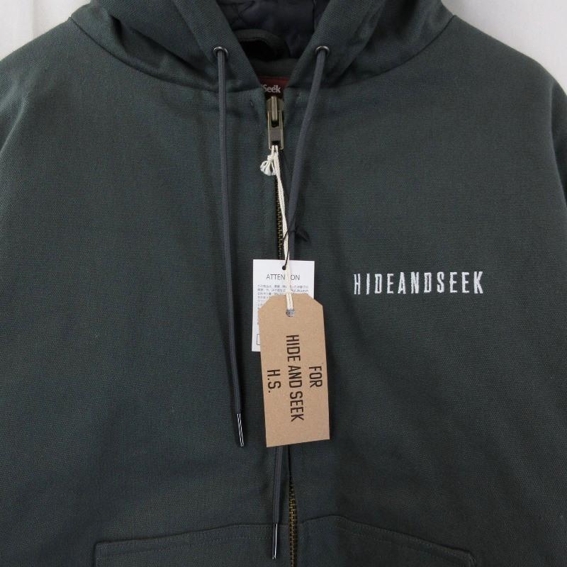 未使用 HideandSeek ハイドアンドシーク 24AW フーデッド ワーク 