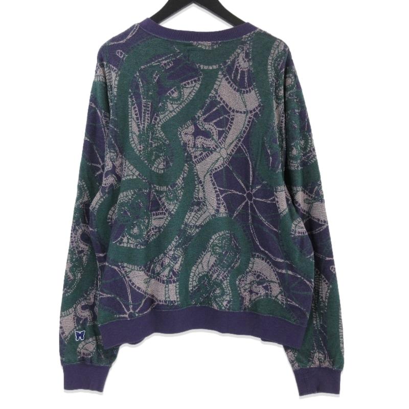 Needles（ニードルス） スウェットシャツ LQ241 Crew Sweat Shirt
