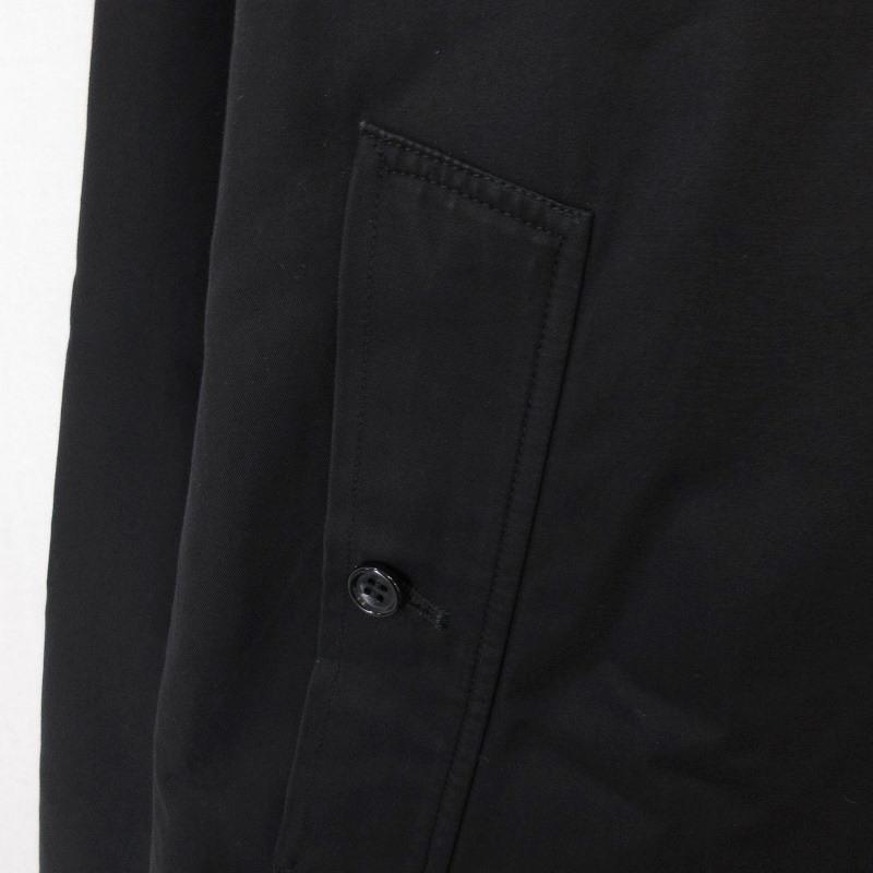 workers ワーカーズ　バルカラーコート　ブラック WORKERS ウールカシミアツイードで作ったバルカラーコート