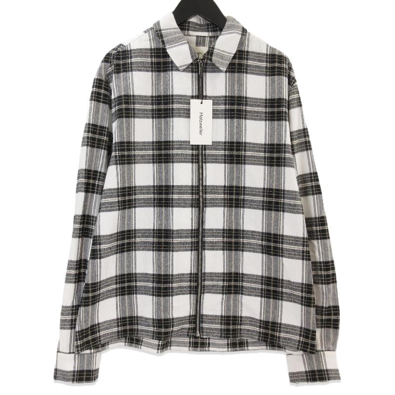 未使用 HOLZWEILER ホルツワイラー Elja Zip Check Shirt 17430 未使用 HOLZWEILER ホルツワイラー Elja Zip Check Shirt 17430