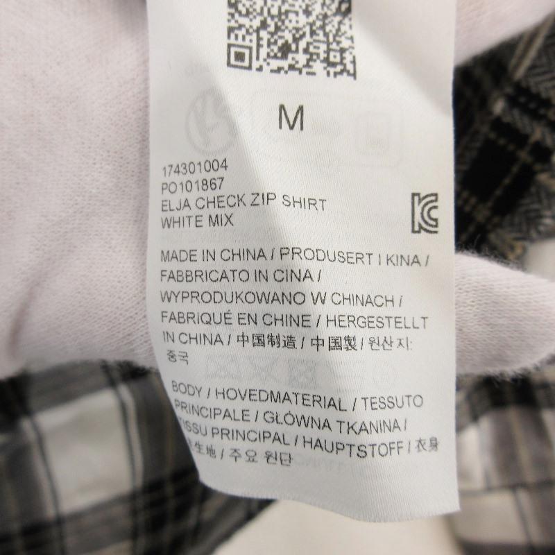 未使用 HOLZWEILER ホルツワイラー Elja Zip Check Shirt 17430 未使用 HOLZWEILER ホルツワイラー Elja Zip Check Shirt 17430