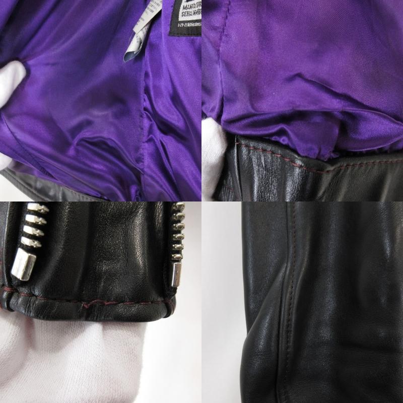 カドヤ KADOYA HEAD FACTORY シングルライダース レザージャケット AS  