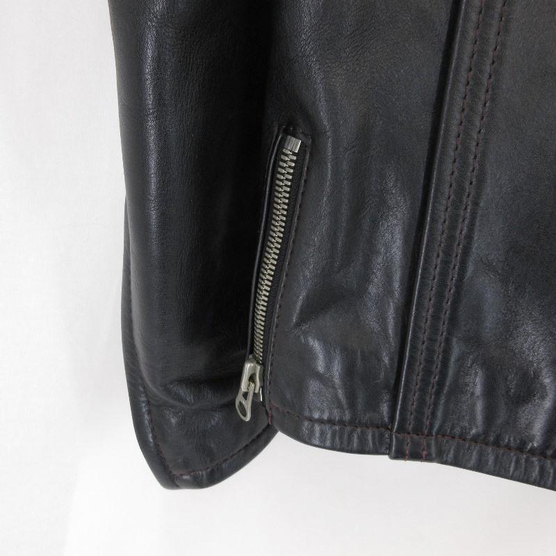 カドヤ KADOYA HEAD FACTORY シングルライダース レザージャケット AS  