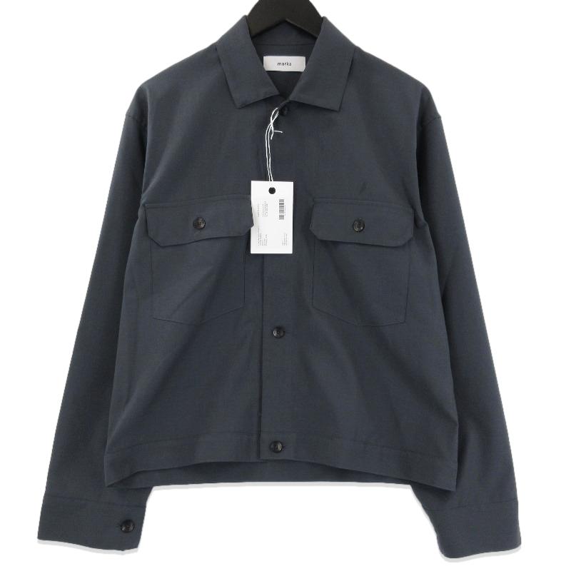 美品 marka × STUDIOUS マーカ 別注 W POCKET SHIRT JACKET 美品 marka × STUDIOUS マーカ 別注 W POCKET SHIRT JACKET