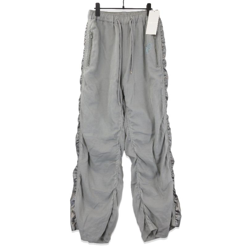 未使用 FACETASM ファセッタズム METALLIC TRACK PANTS NAT-JK-U09  