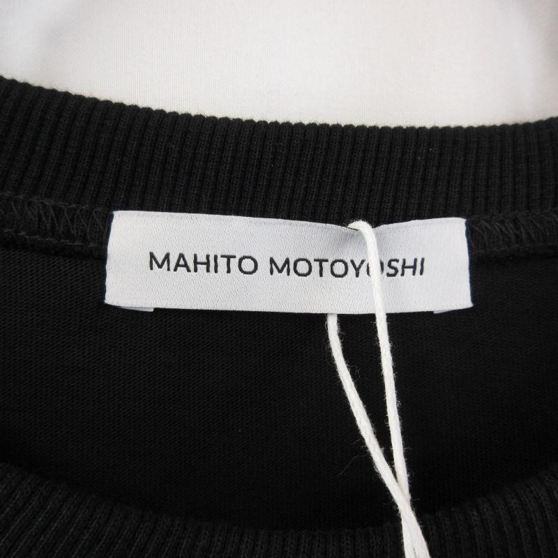 未使用 MAHITO MOTOYOSHI マヒトモトヨシ LOW GAUGE KNIT SWITCHING  